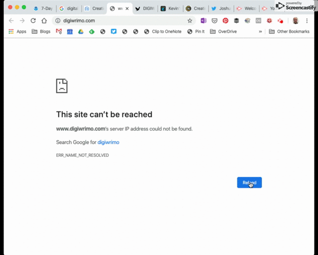 Digiwrimo.com Can’t Be Reached